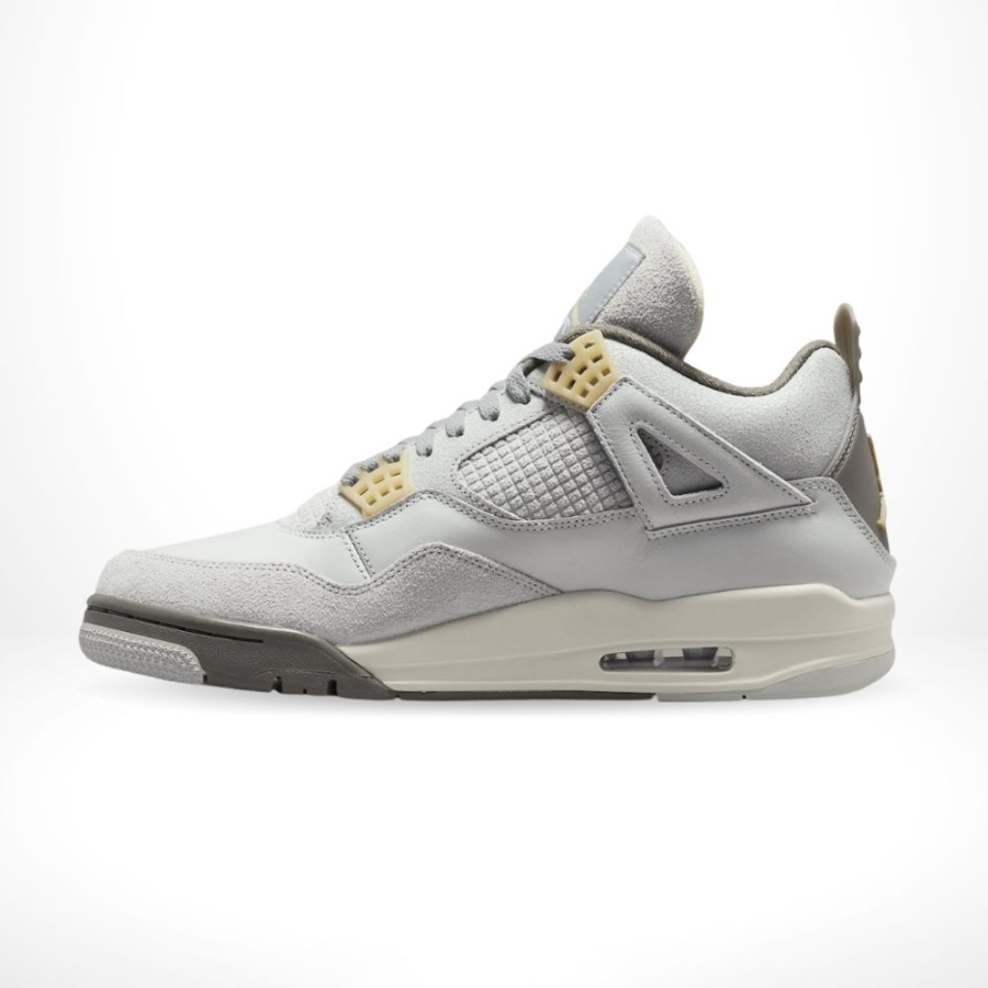 Side profile of Air Jordan 4