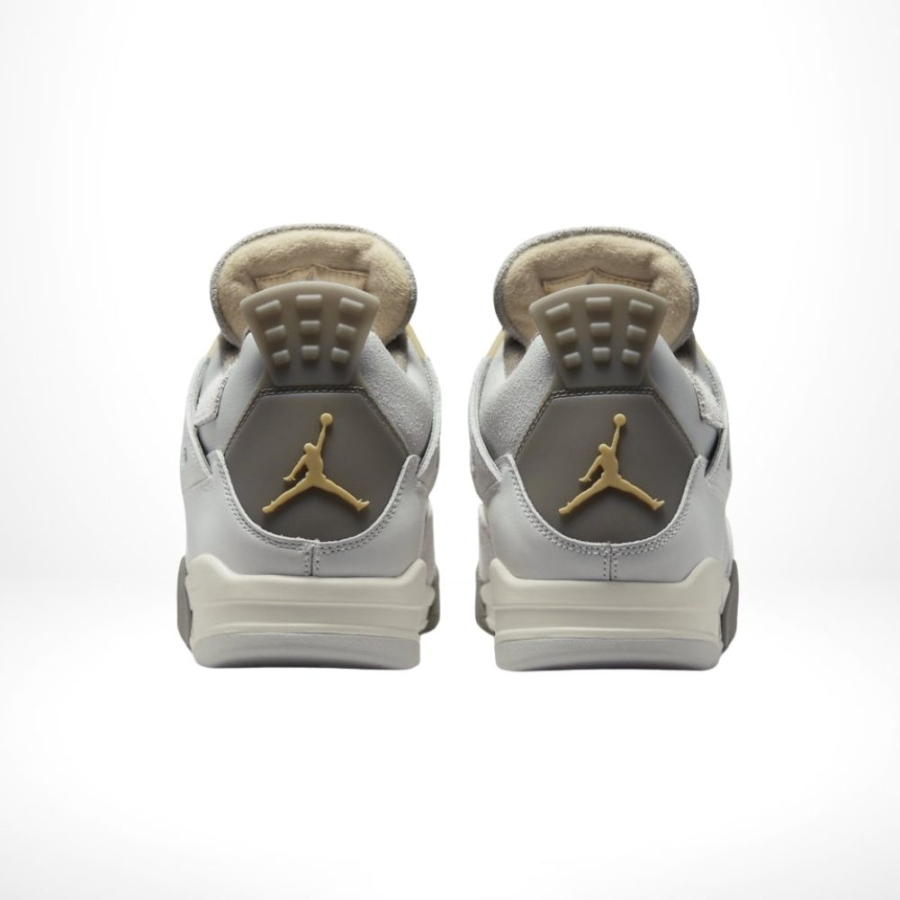 Rear view of Air Jordan 4