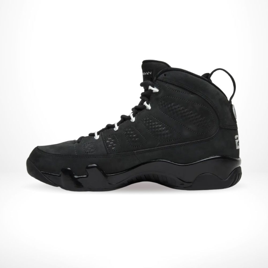 Side profile of Air Jordan 9