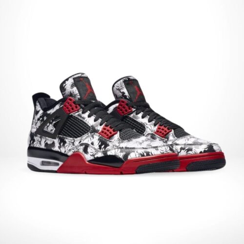 Angle view of Air Jordan 4