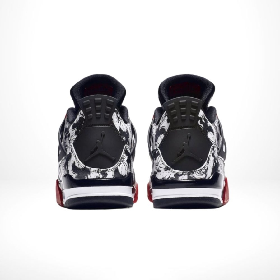 Rear view of Air Jordan 4