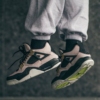 Real lifestyle image of Air Jordan 4