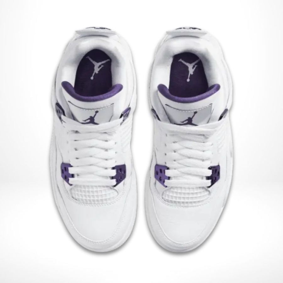 Top view of Air Jordan 4