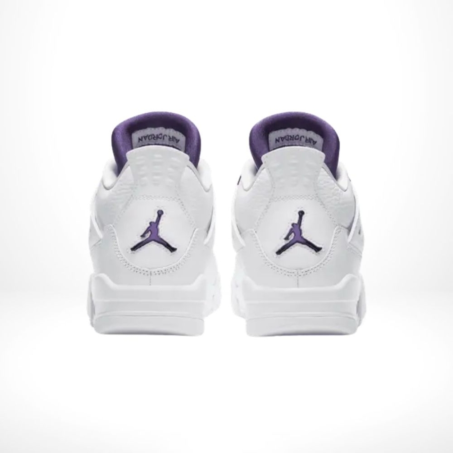Rear view of Air Jordan 4