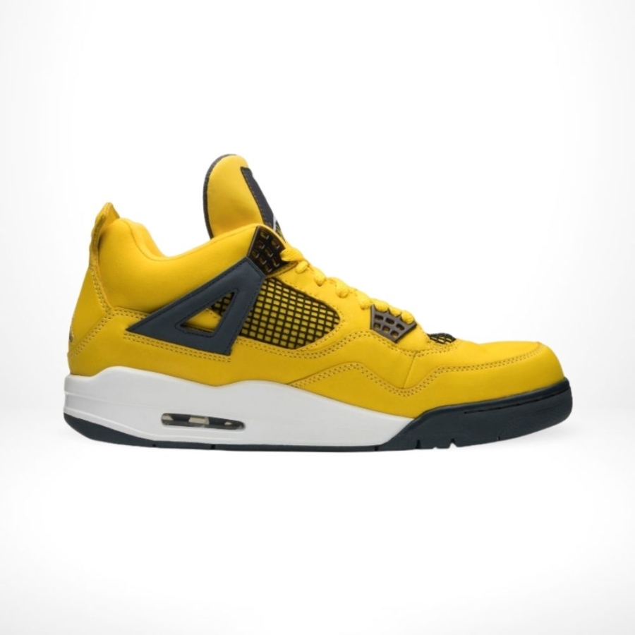 Side profile of Air Jordan 4