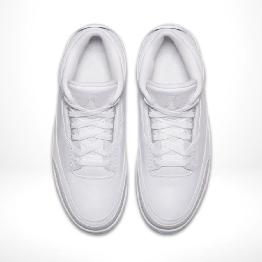 Top view of Air Jordan 3