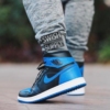 Real lifestyle image of Air Jordan 1