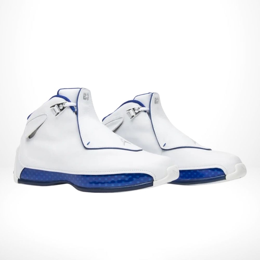 Angle view of Air Jordan 18
