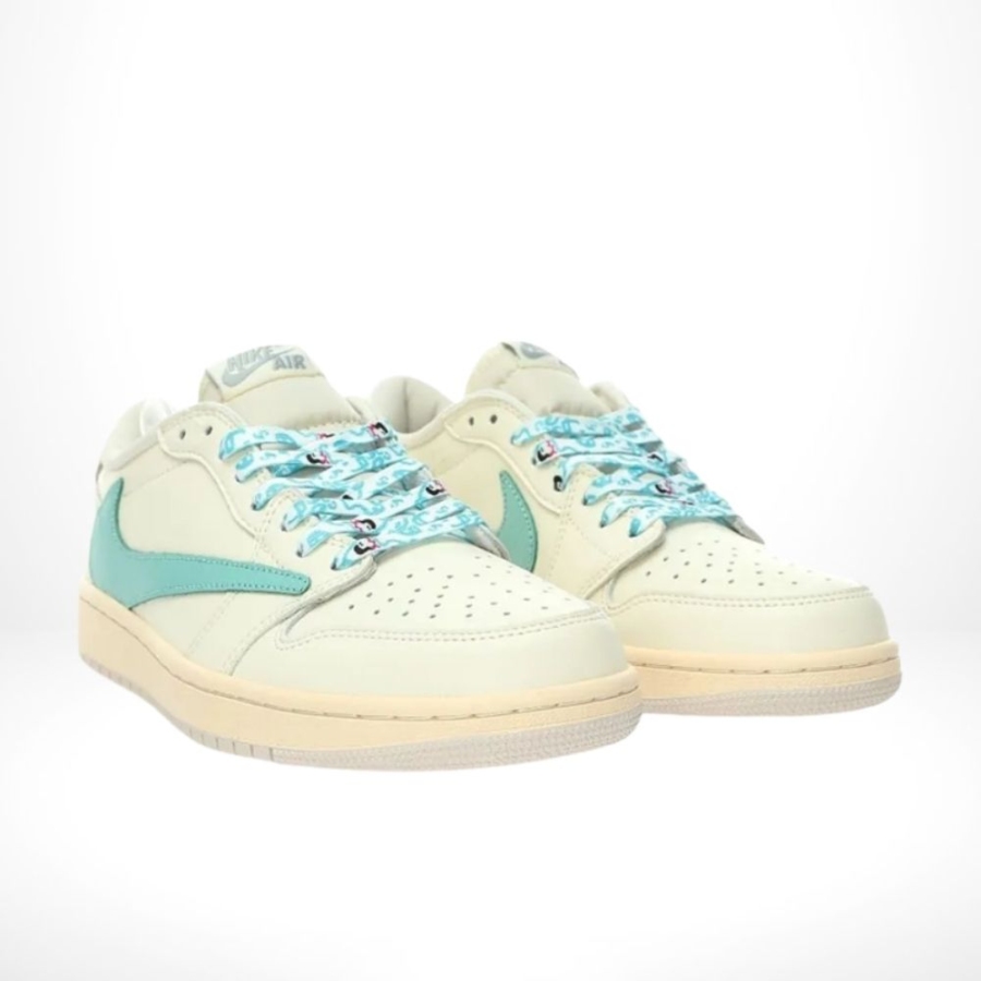 Air Jordan 1 Low x Travis Scott Tiffany Cream - Image 2