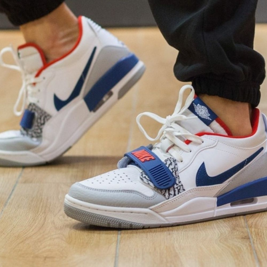 Real lifestyle image of Air Jordan Legacy 312