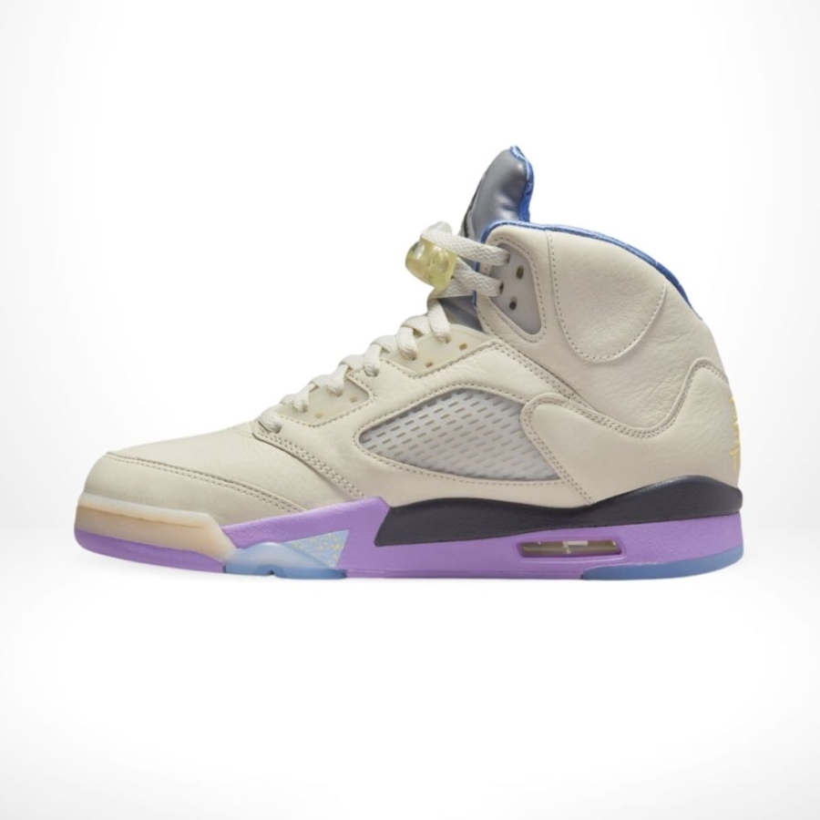 Side profile of Air Jordan 5