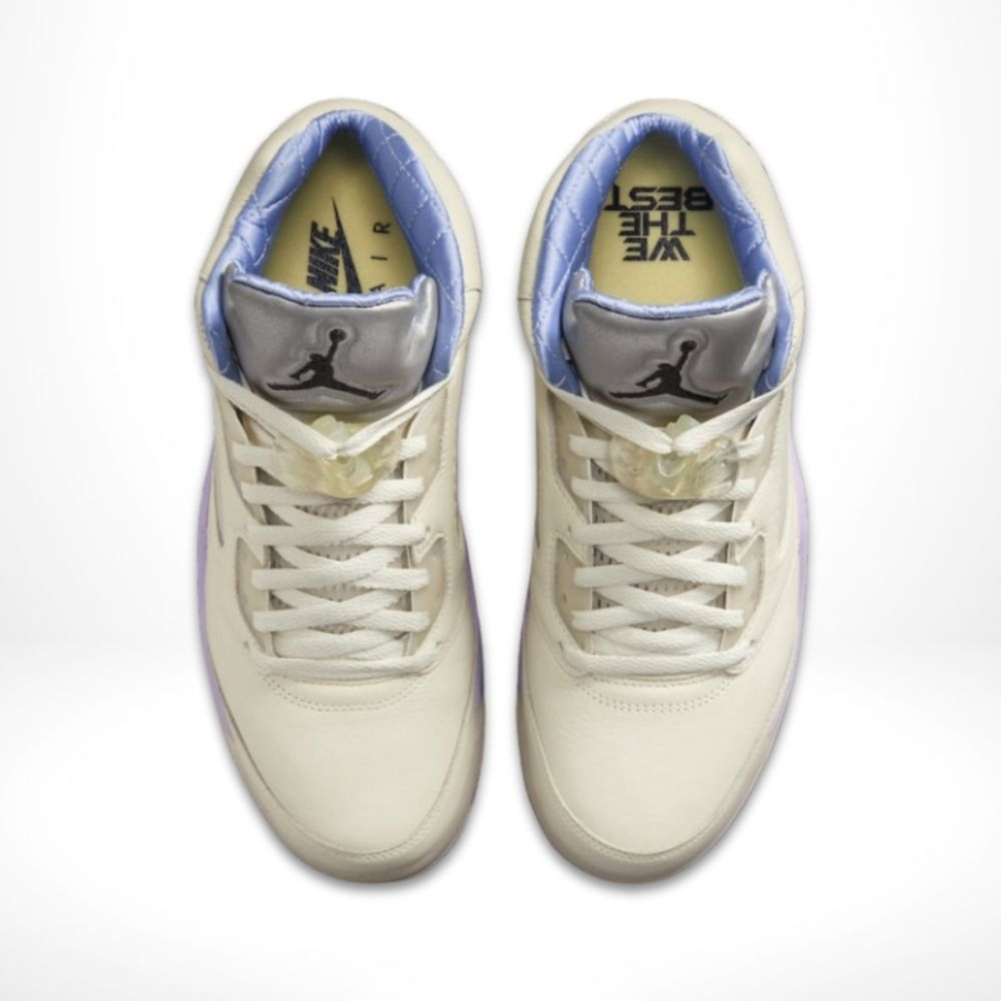 Top view of Air Jordan 5