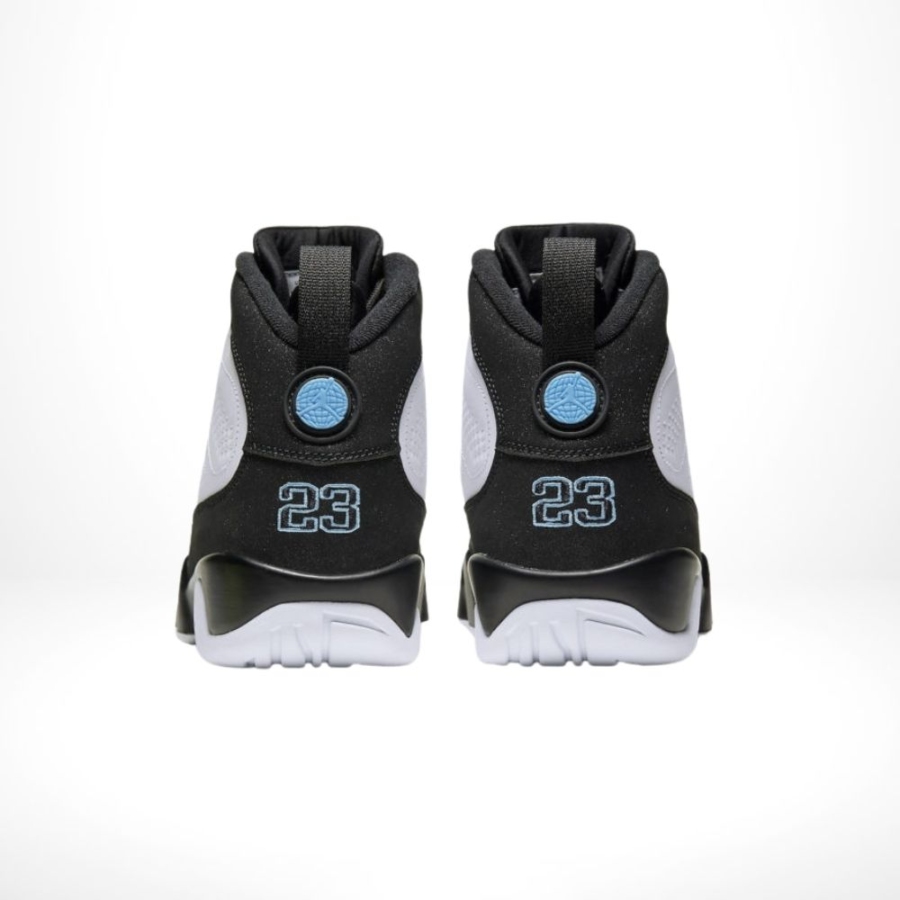 Rear view of Air Jordan 9