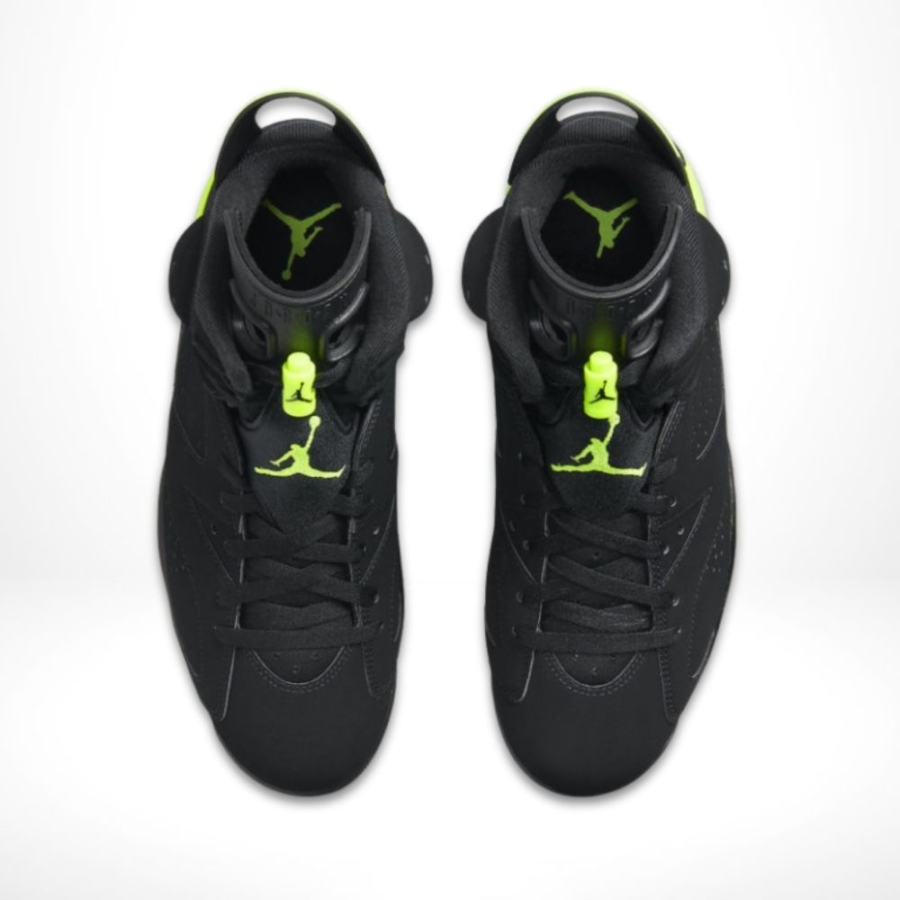 Top view of Air Jordan 6