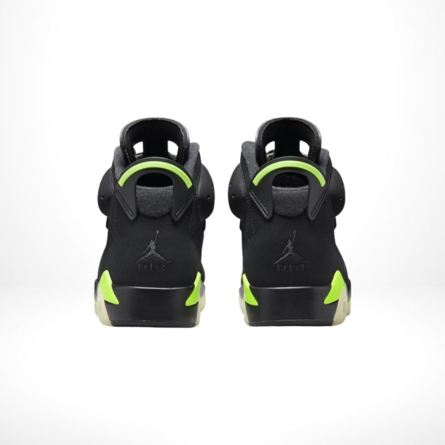 Rear view of Air Jordan 6