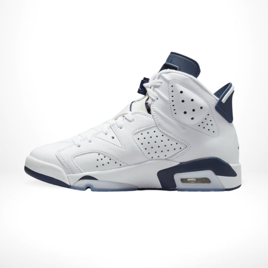 Side profile of Air Jordan 6