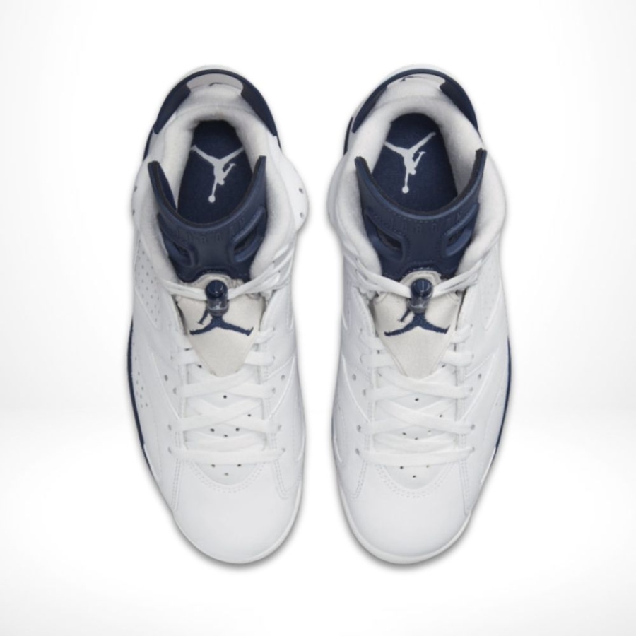 Top view of Air Jordan 6