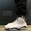 Real lifestyle image of Air Jordan 6