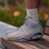 Real lifestyle image of Air Jordan 6