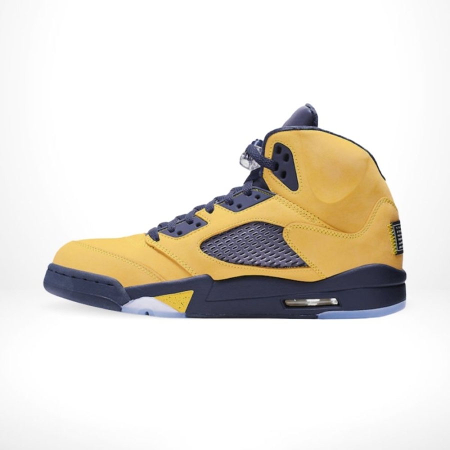 Side profile of Air Jordan 5
