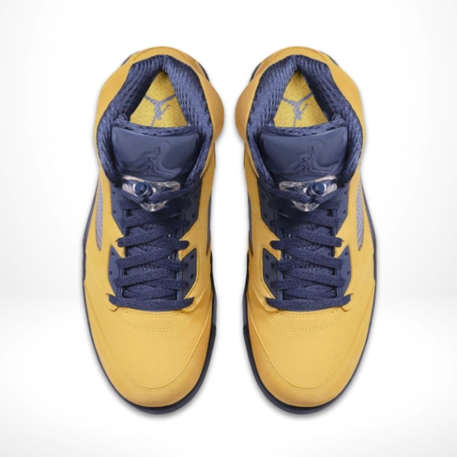 Top view of Air Jordan 5