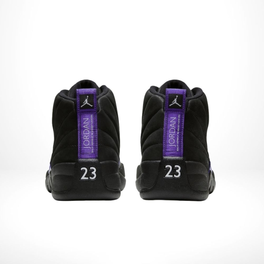 Rear view of Air Jordan 12