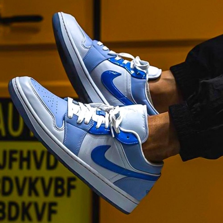 Real lifestyle image of Air Jordan 1