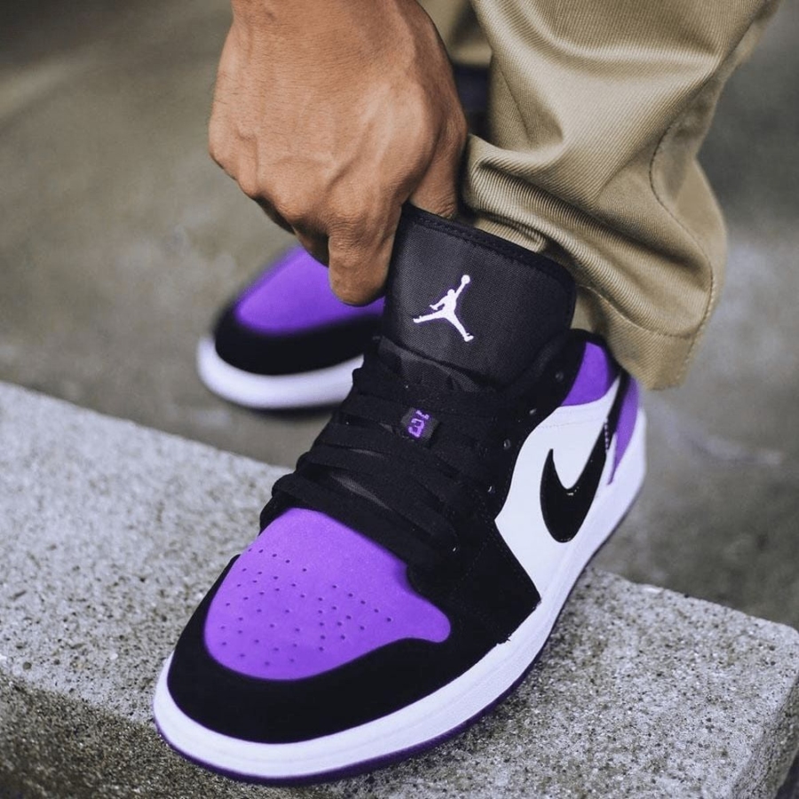 Real lifestyle image of Air Jordan 1