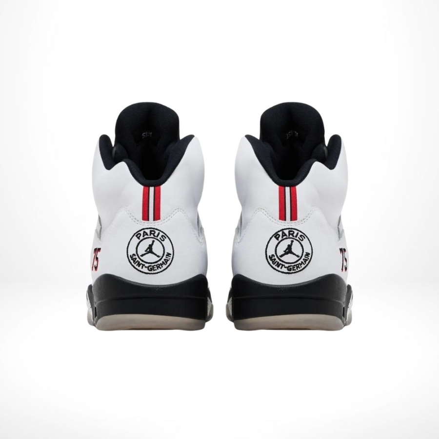 Rear view of Air Jordan 5