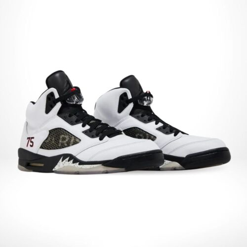 Angle view of Air Jordan 5