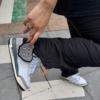 Real lifestyle image of Air Jordan 3