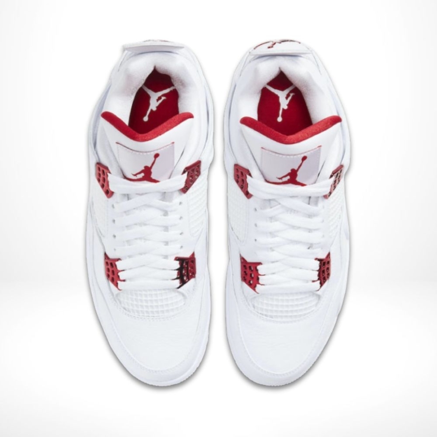 Top view of Air Jordan 4