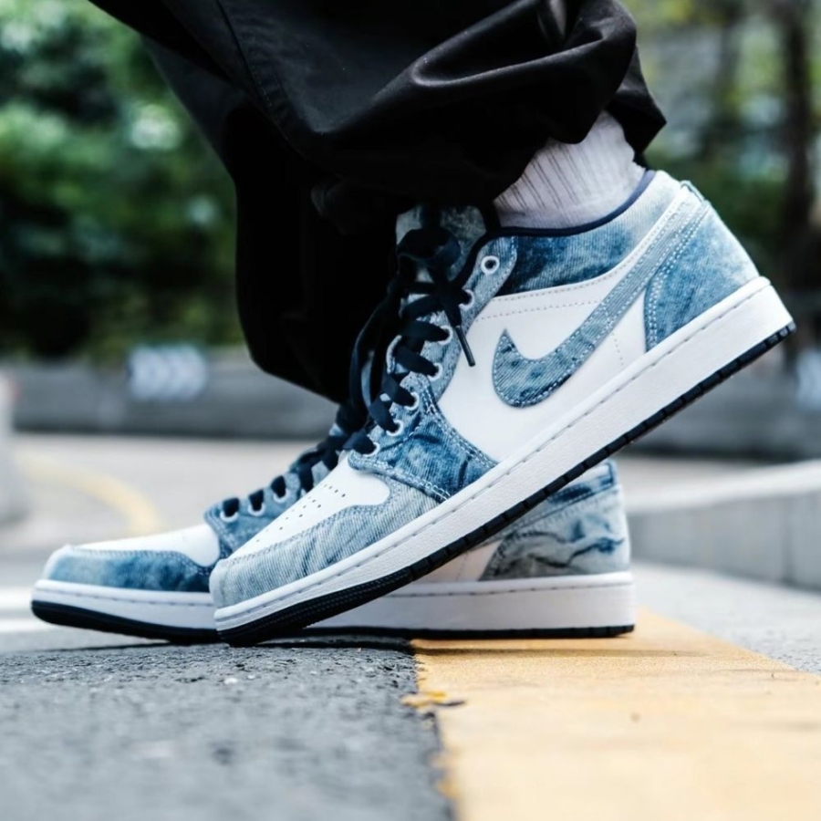 Real lifestyle image of Air Jordan 1