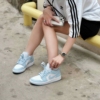 Real lifestyle image of Air Jordan 1