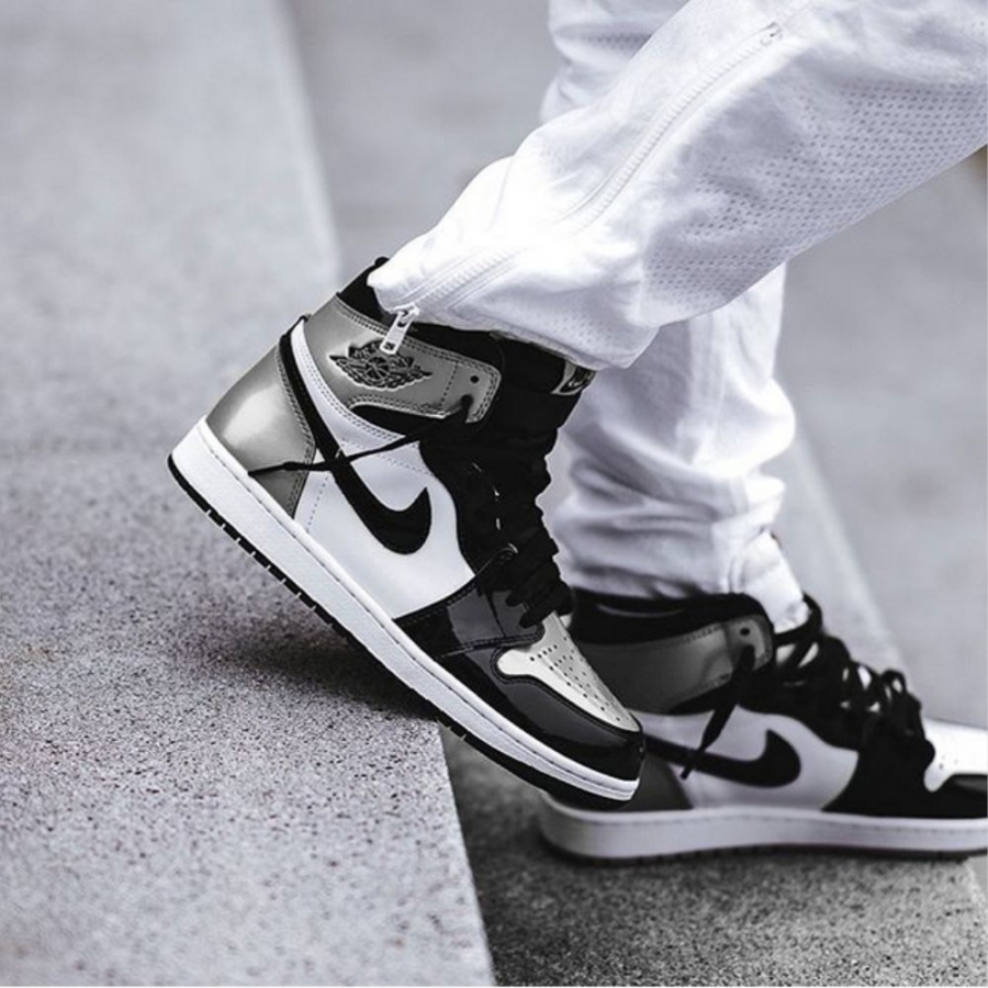 Real lifestyle image of Air Jordan 1