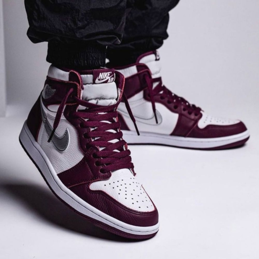 Real lifestyle image of Air Jordan 1