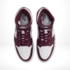 Top view of Air Jordan 1