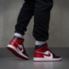 Real lifestyle image of Air Jordan 1