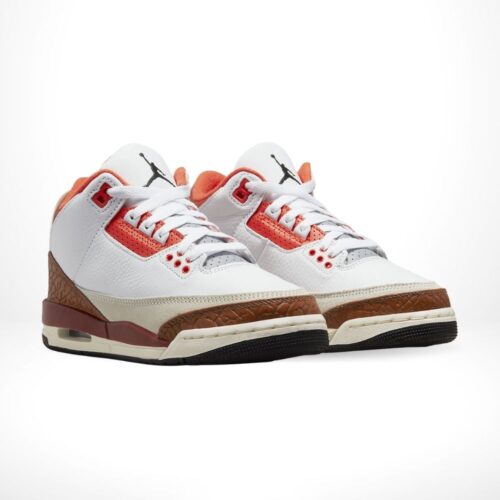 Angle view of Air Jordan 3
