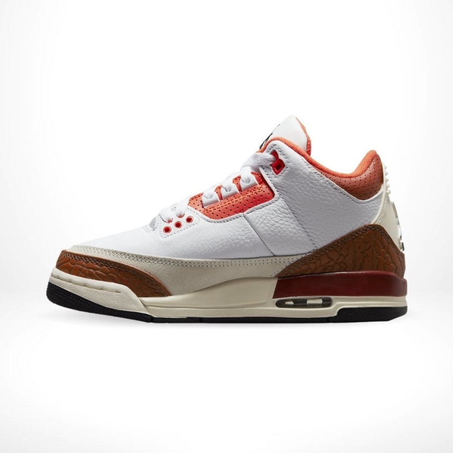 Side profile of Air Jordan 3