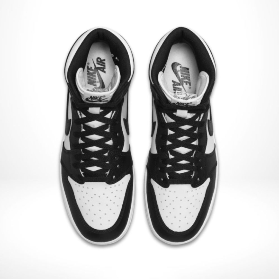 Top view of Air Jordan 1
