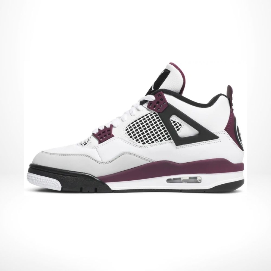 Side profile of Air Jordan 4