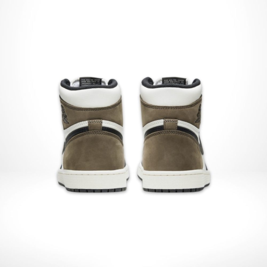 Rear view of Air Jordan 1