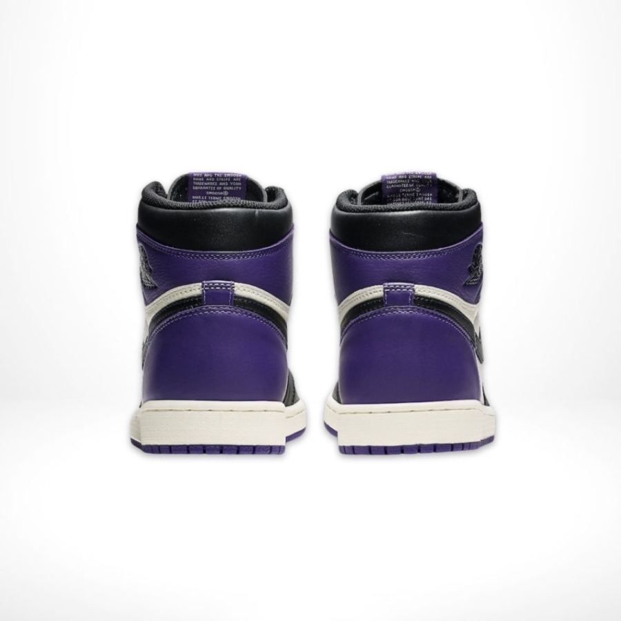 Rear view of Air Jordan 1