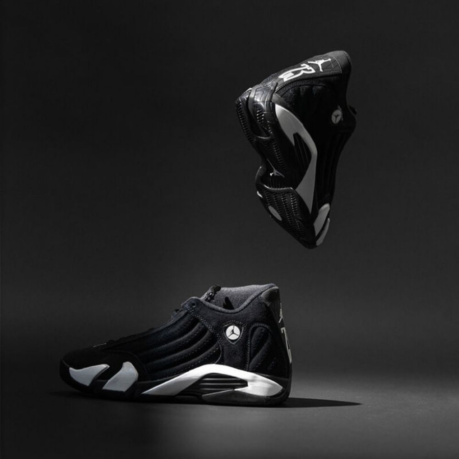 Real lifestyle image of Air Jordan 14