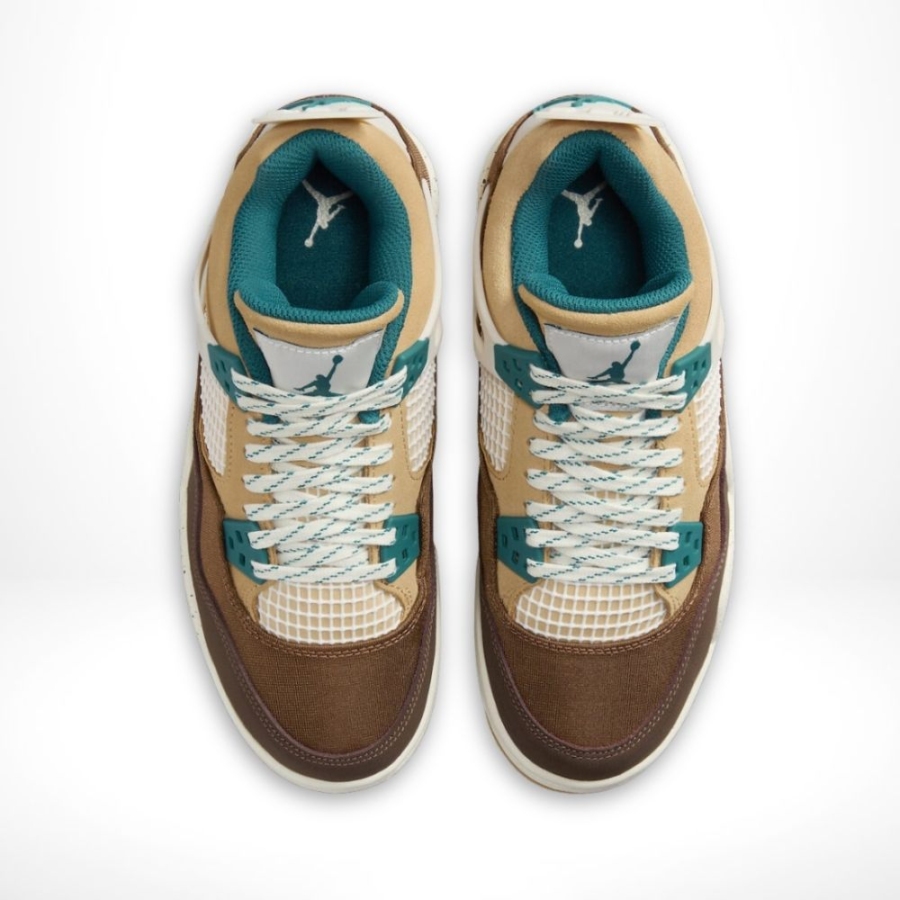 Top view of Air Jordan 4
