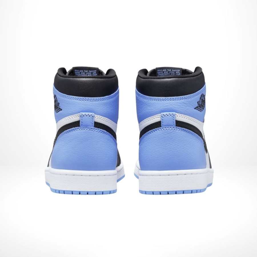 Rear view of Air Jordan 1