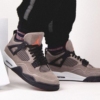 Real lifestyle image of Air Jordan 4