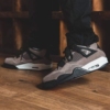 Real lifestyle image of Air Jordan 4