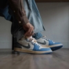 Real lifestyle image of Air Jordan 1